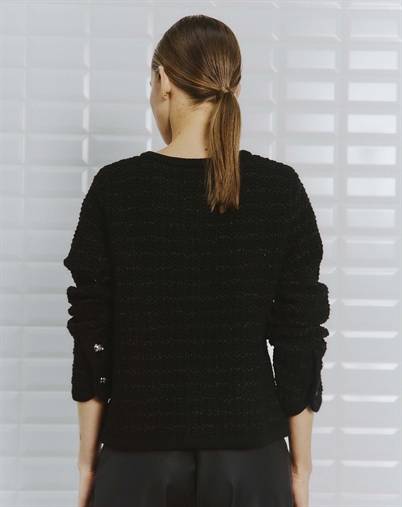 Withblack - Alfried WBL Knit Jakke - Black